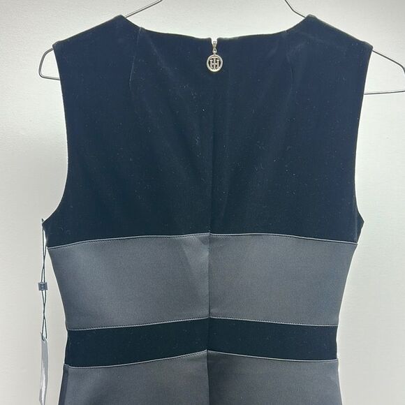 Tommy Hilfiger Black Sleeveless Sheath Mini Dress - Picture 6 of 8